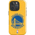 NBA Golden State Warriors Distressed iPhone 16 Pro Impact Case